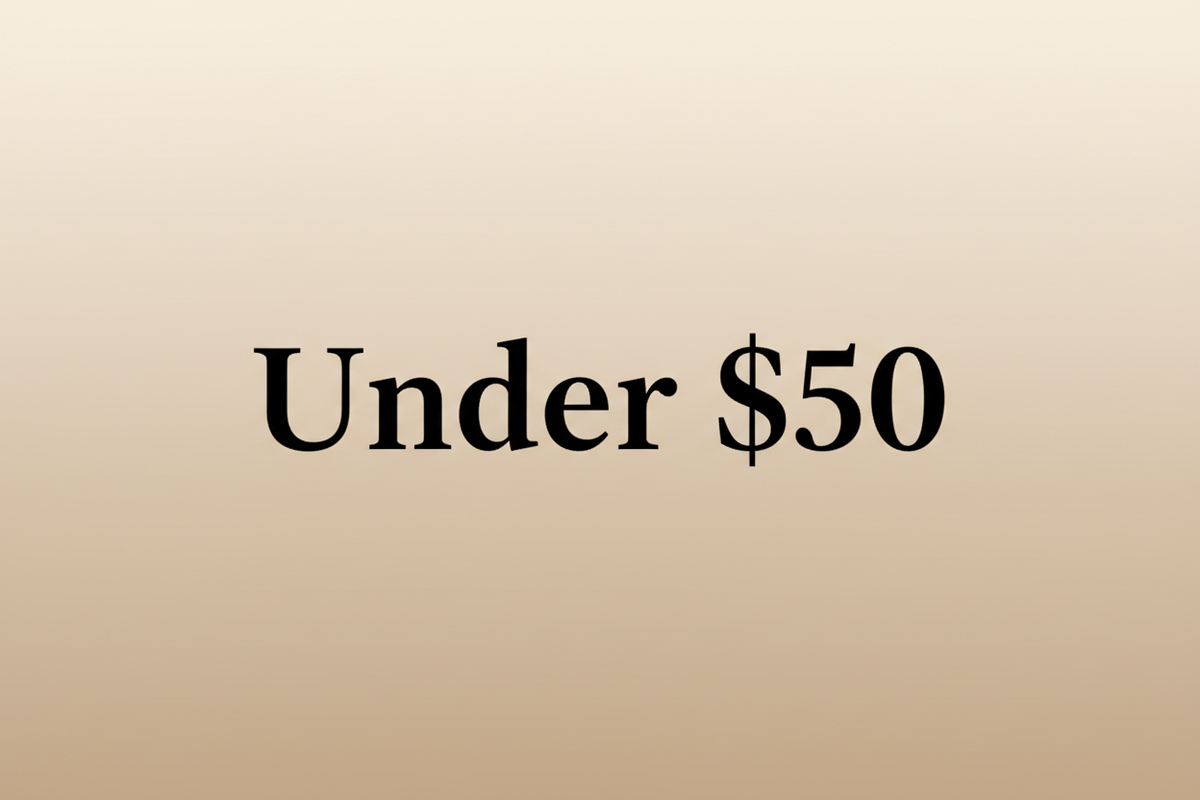 Under $50