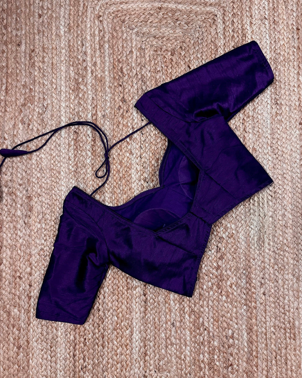 Solid Purple Blouse