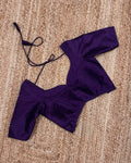 Solid Purple Blouse