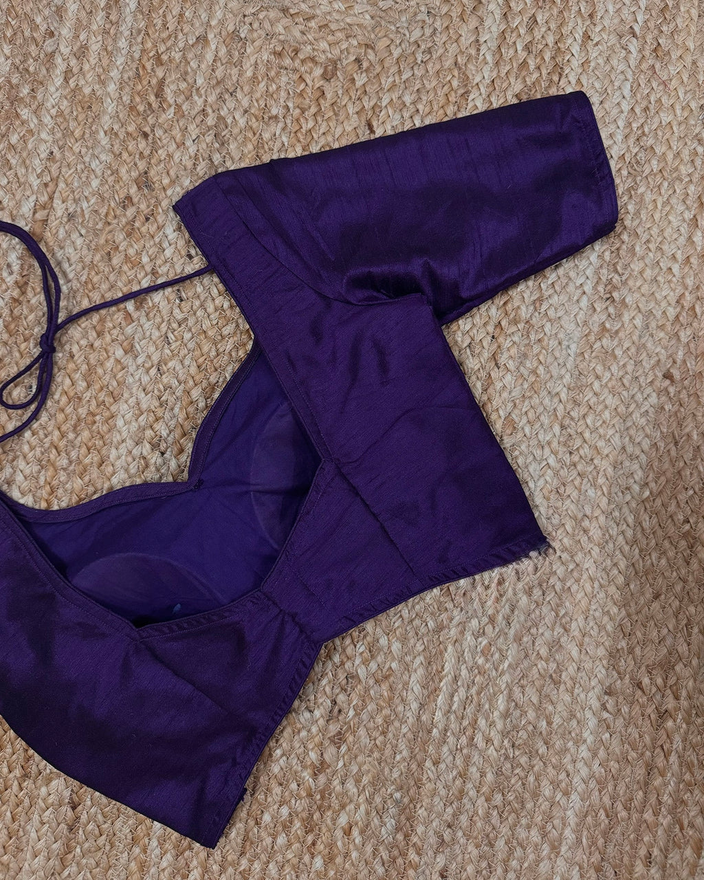 Solid Purple Blouse