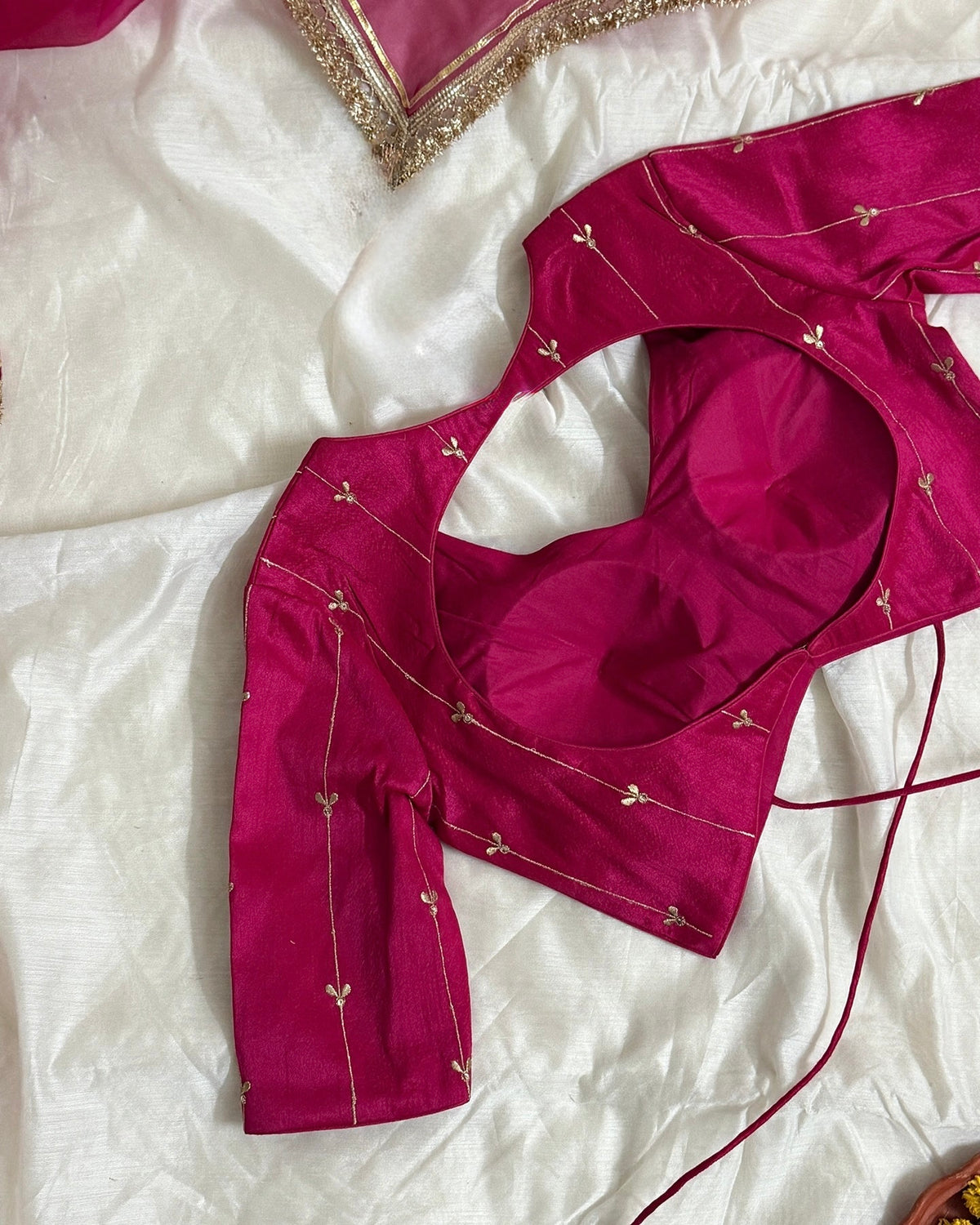 Rani Pink Knot Blouse