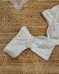 White Gold Katan Silk blouse